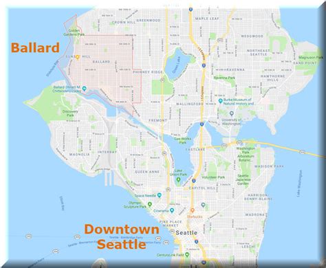 ballard wa map.